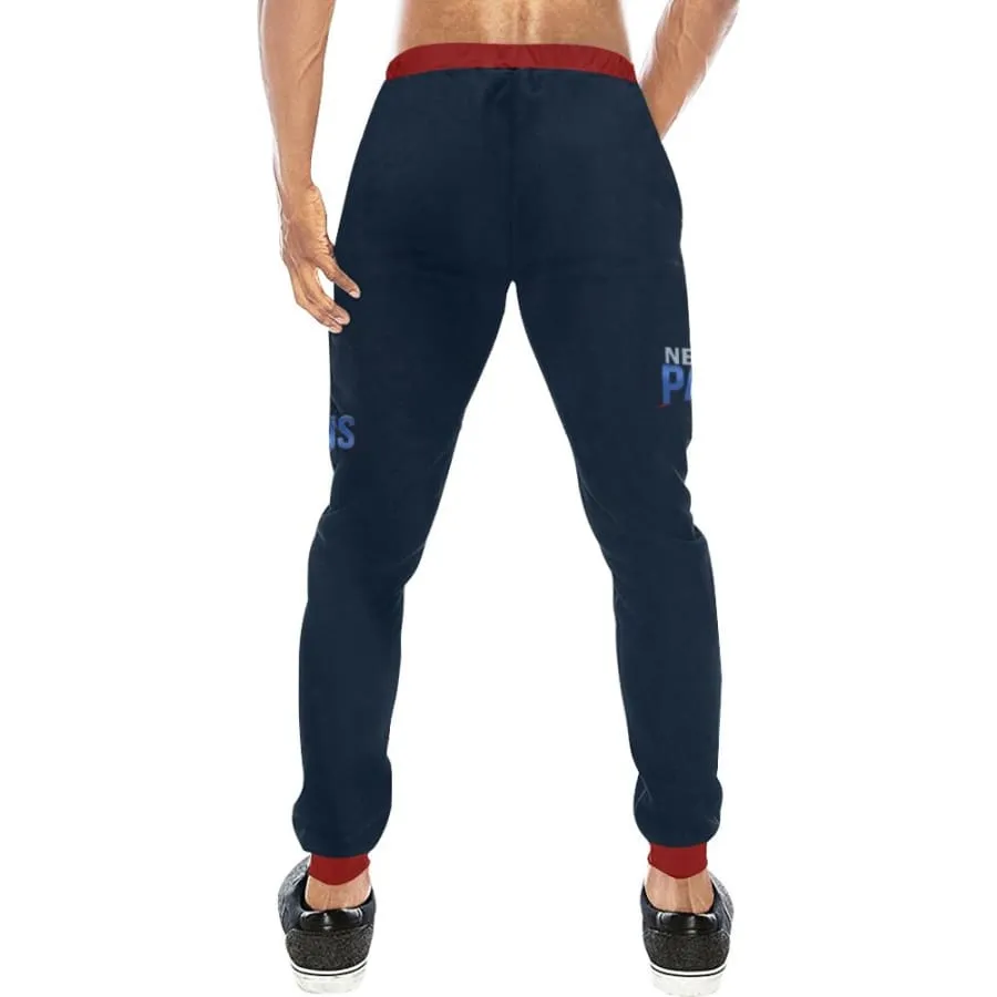 New england patriots Sweatpants Navy Blue Red Mens Womens|Nfl 6X Super bowl champs Jogger Pants|Baggy Slacks