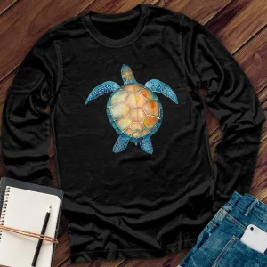 Ocean Turtle Watercolor Long Sleeve