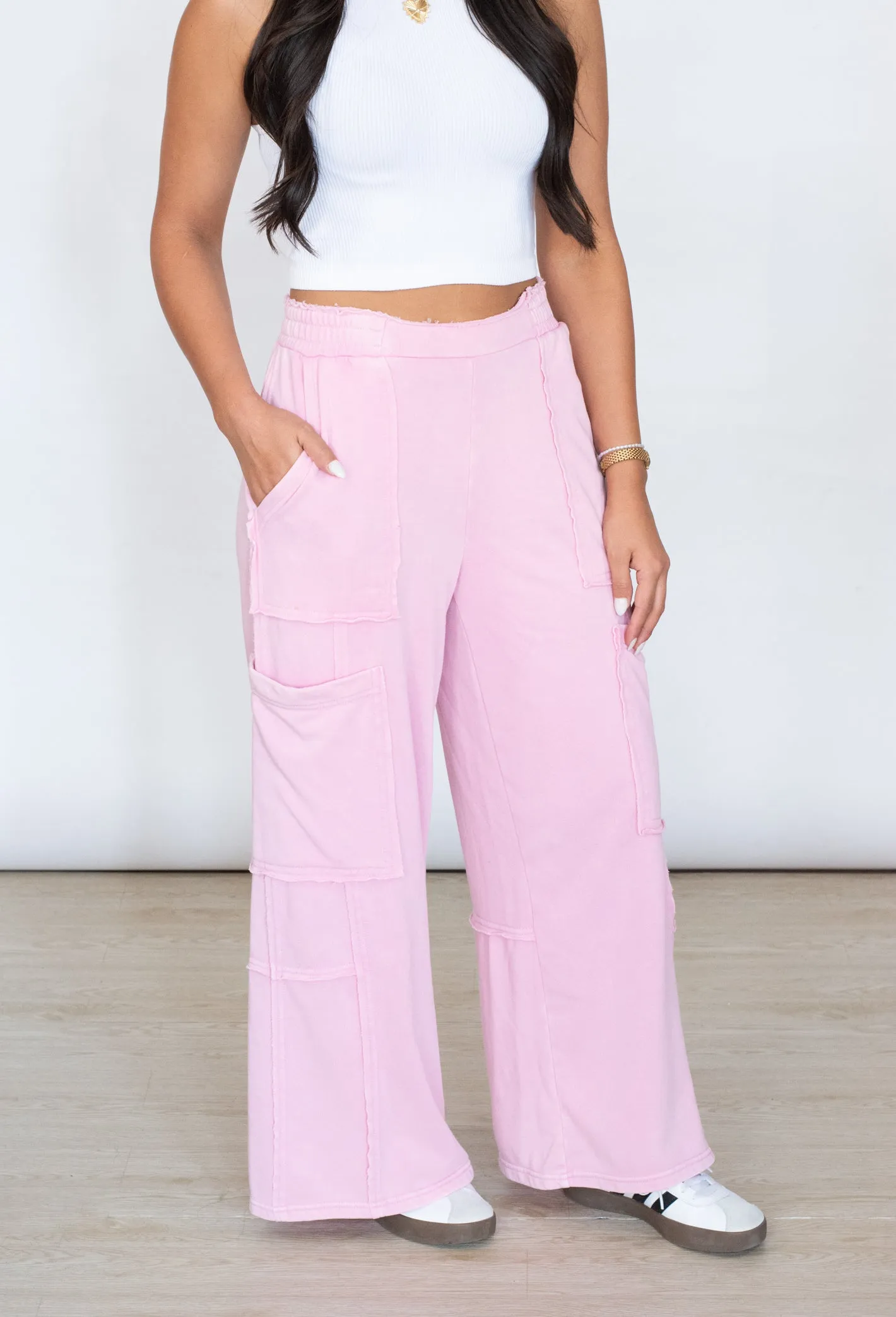 On The Move Oversized Sweatpants- 2 Colors