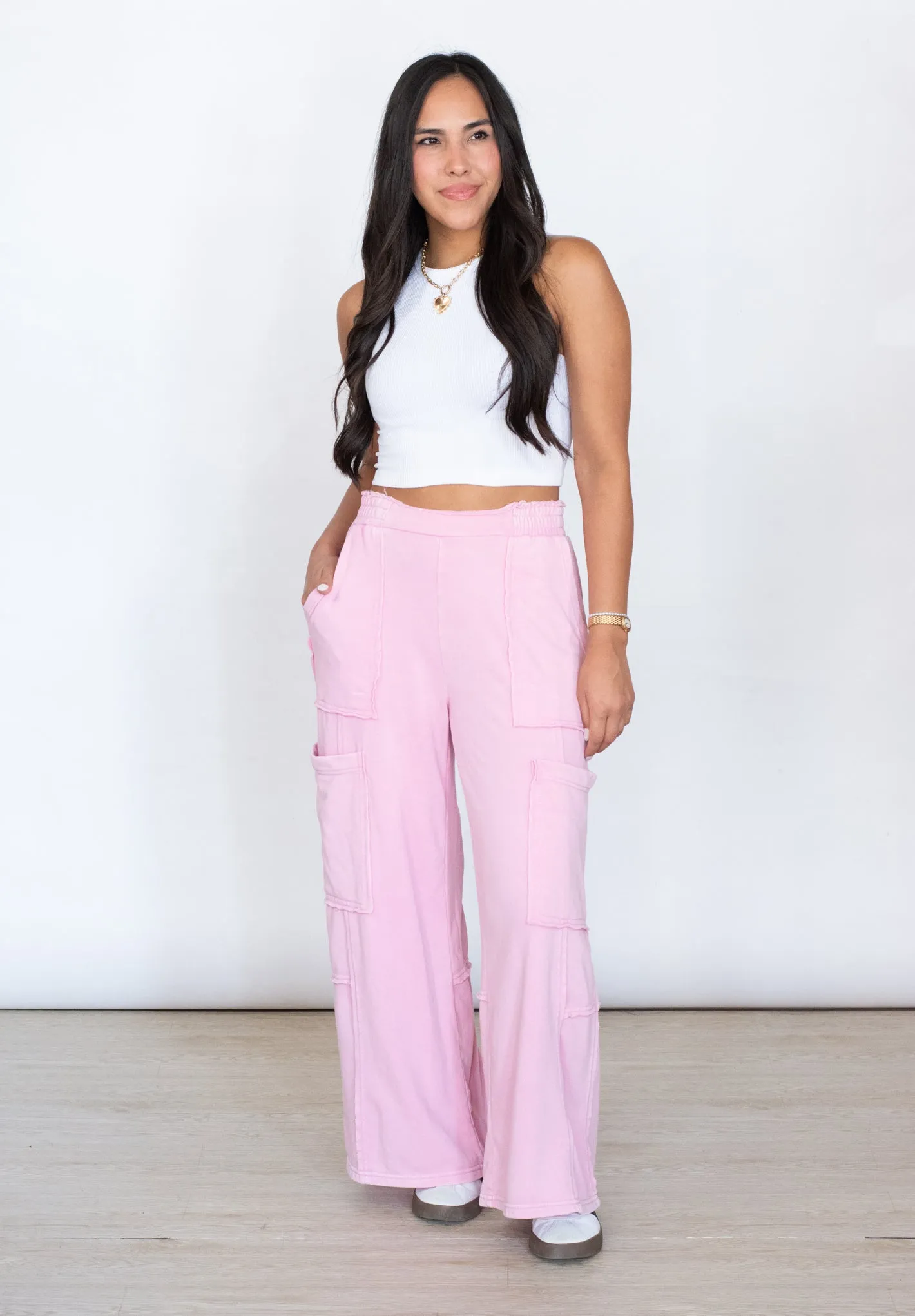 On The Move Oversized Sweatpants- 2 Colors