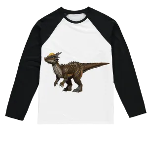 Pachycephalosaurus Sublimation Baseball Long Sleeve T-Shirt