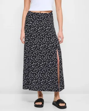 popular  Side Split Midi Skirt - Lily Loves