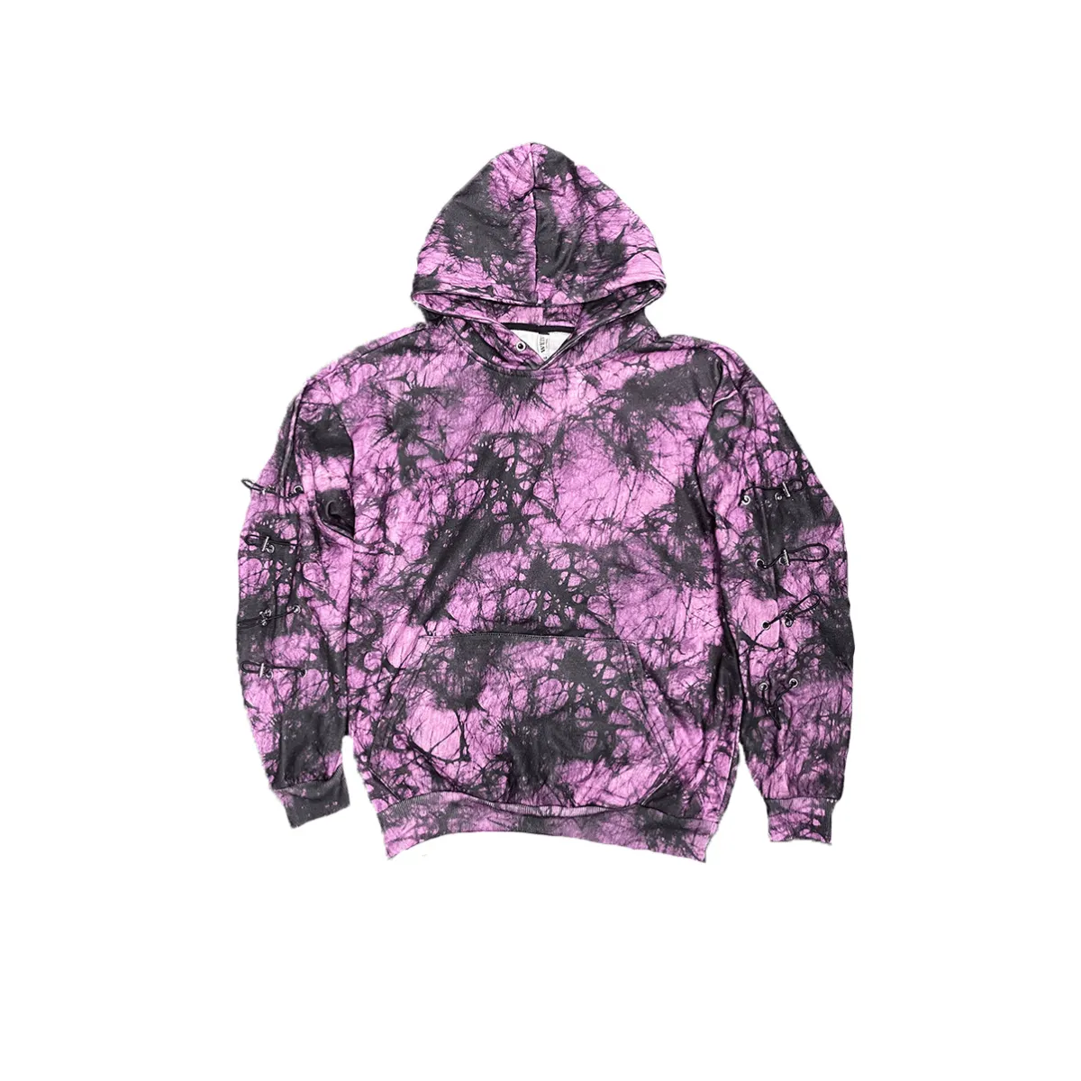 Purple Side Toggle Tie Dye Sweat Set