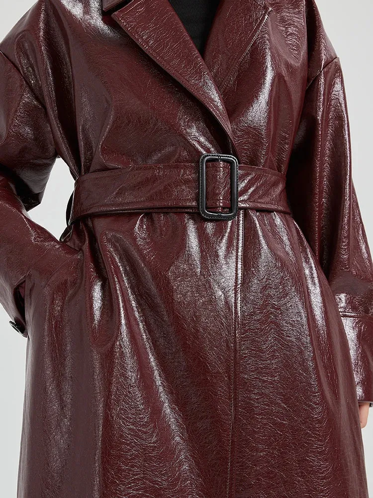 Racquet Trench Coat