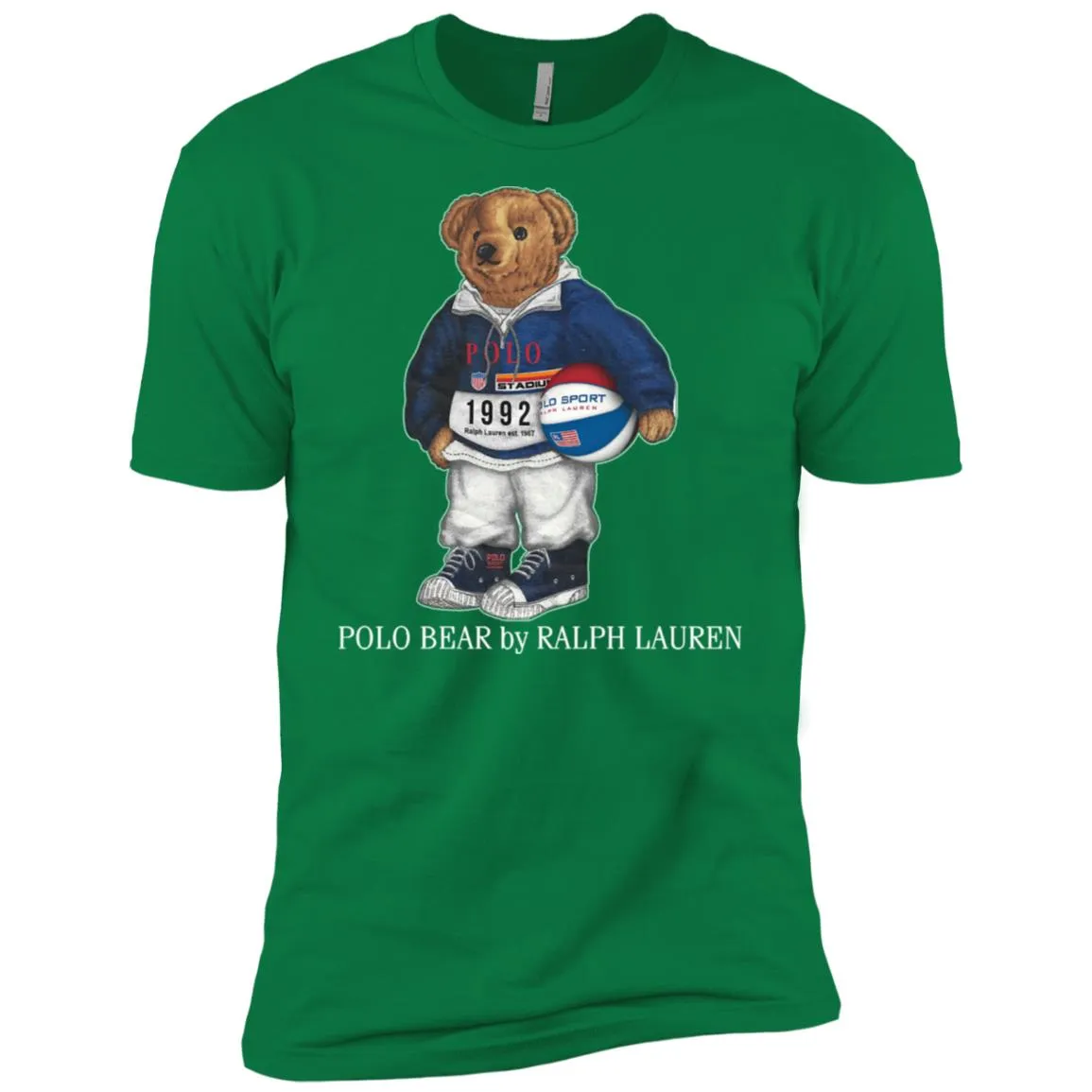 Ralph Lauren Polo Bear T-shirt Men Short Sleeve T-Shirt