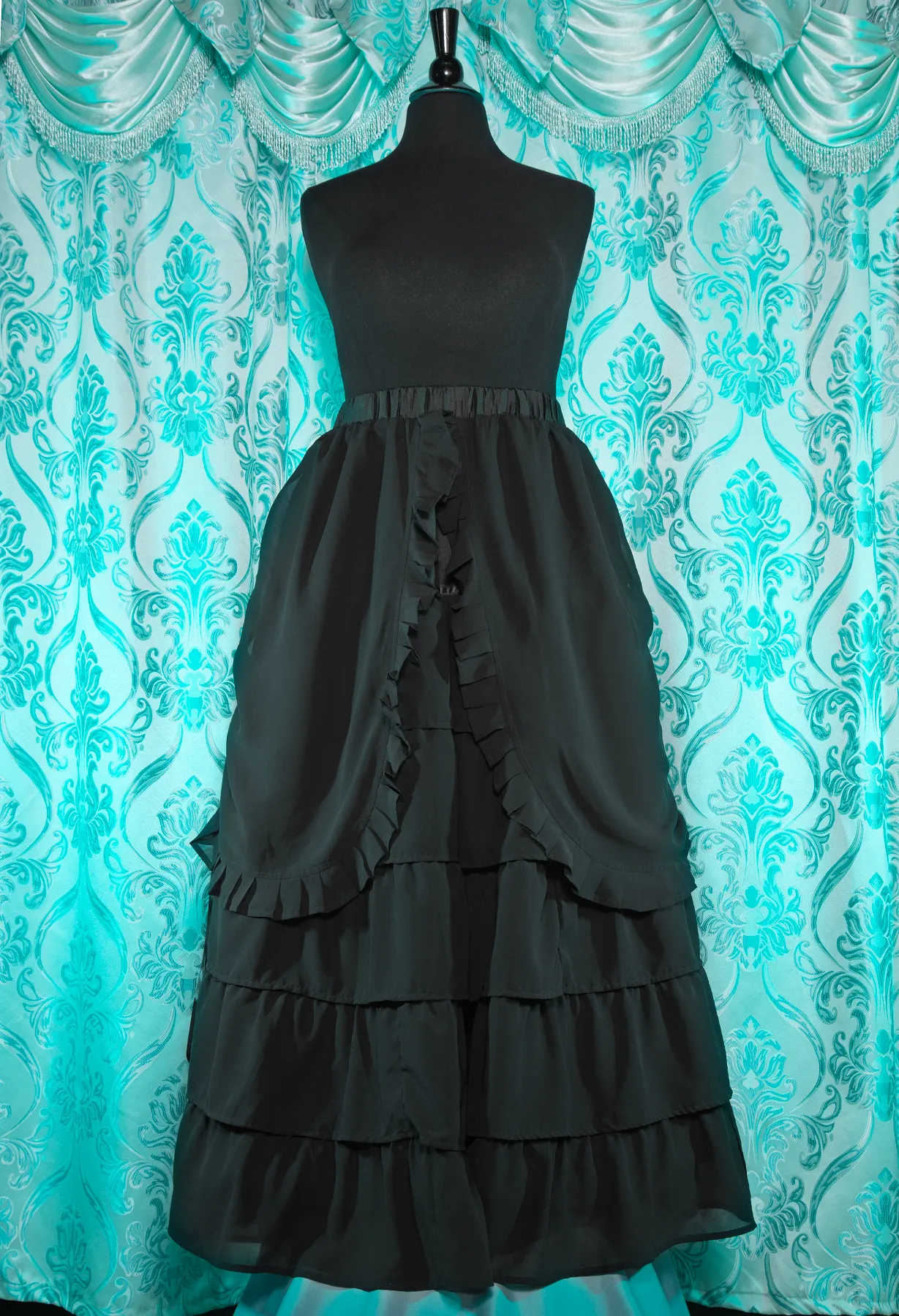 Raven Bustle Skirt