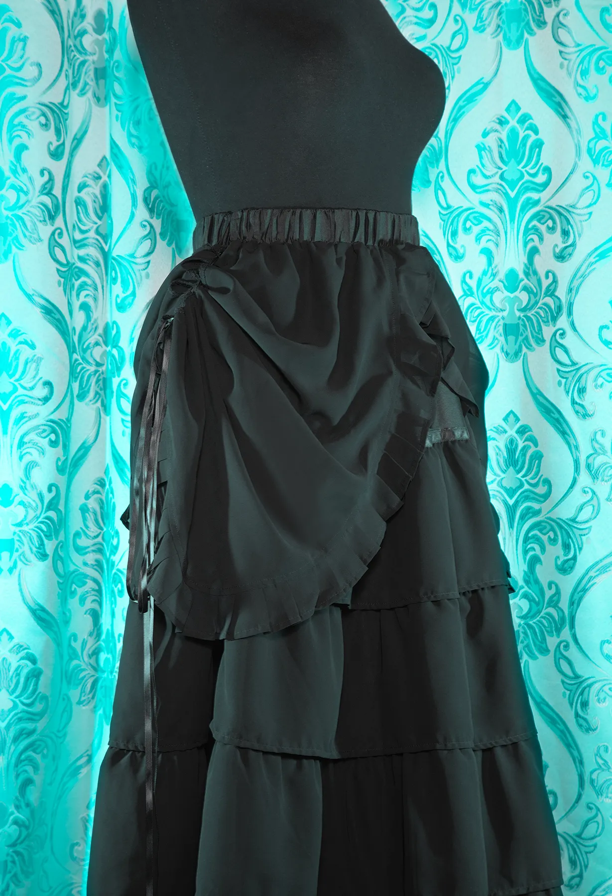 Raven Bustle Skirt