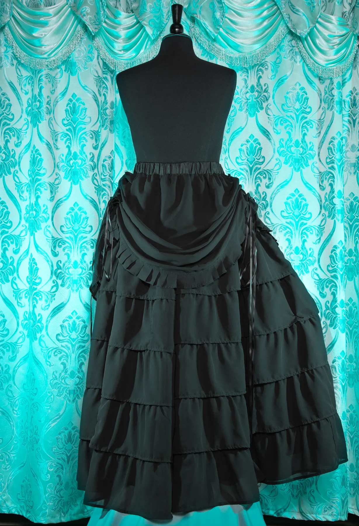 Raven Bustle Skirt