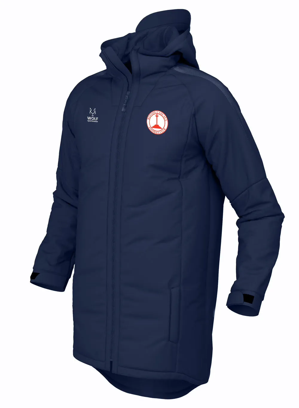 RCFC Padded 3/4 Length Coat (Junior)