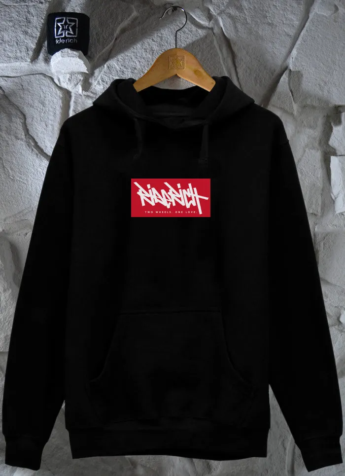 Ride Rich Tag Pullover Hoodie {Black}