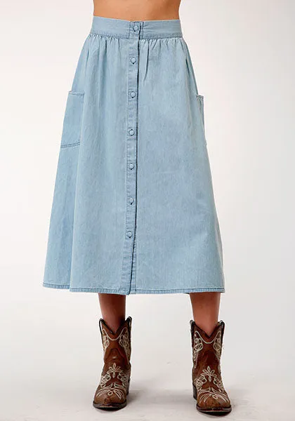 Roper Denim Skirt