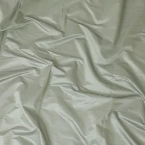 Sage green Plain synthetic brocade fabric-D14143