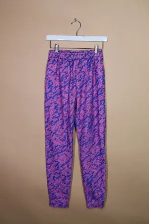 Sample#02254- Purple Static Sweatpants-S