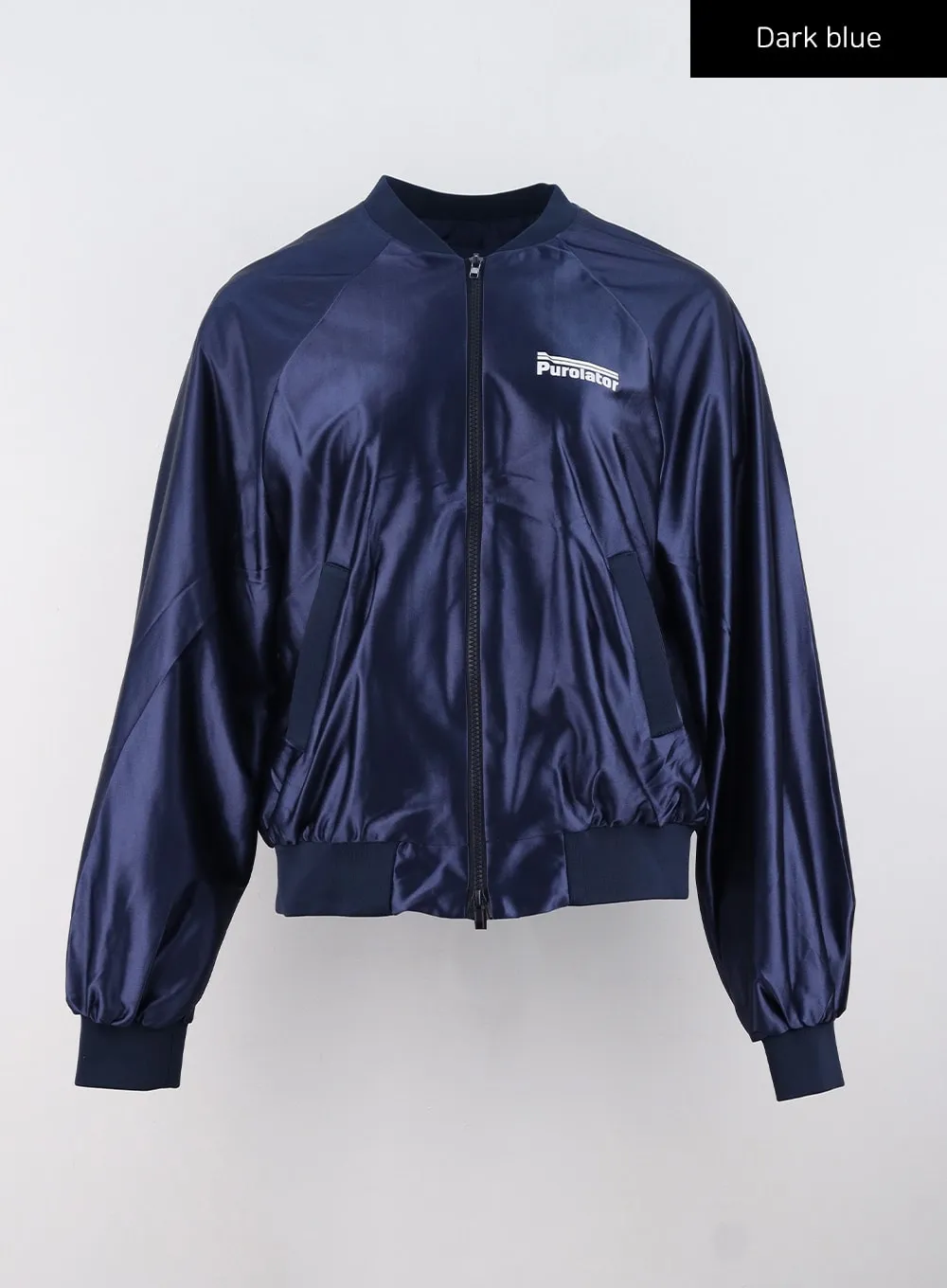 Shiny Graphic Zip Jacket CS308