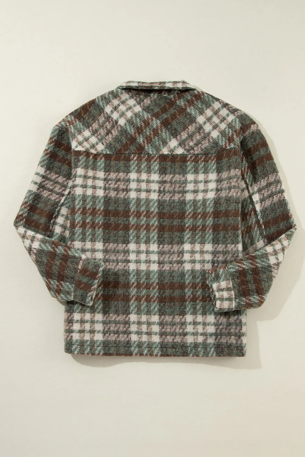 Sonya Plaid Collar Shacket