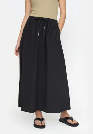 SRAlana Midi Skirt - Black