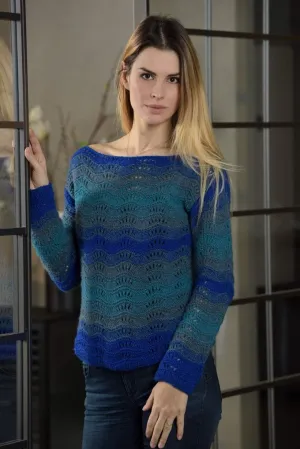 STRICK-SET Strickpullover aus Sesia Imperial Wolle weich und hautfreundlich