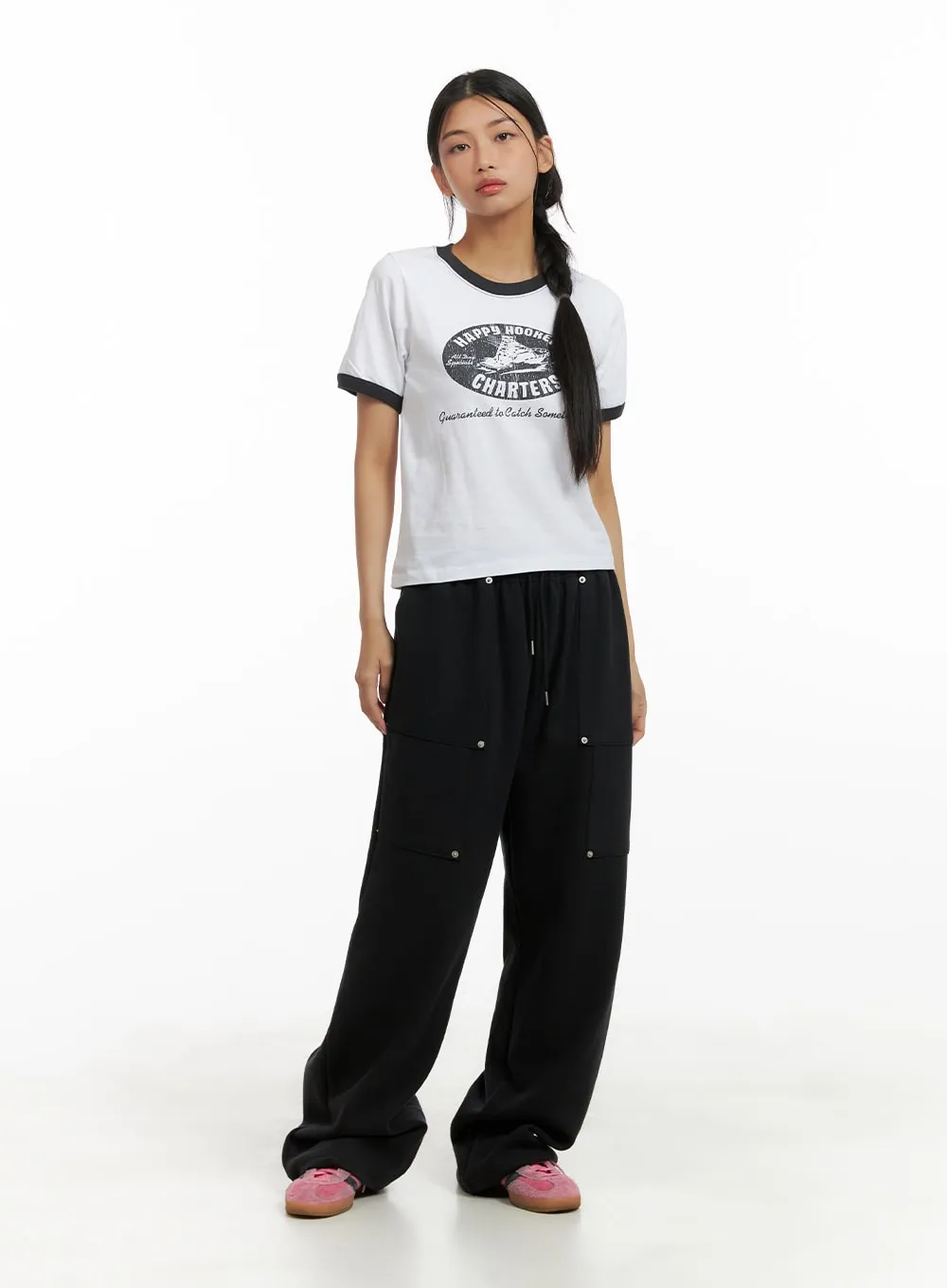 Stud Pocket Sweatpants CA424