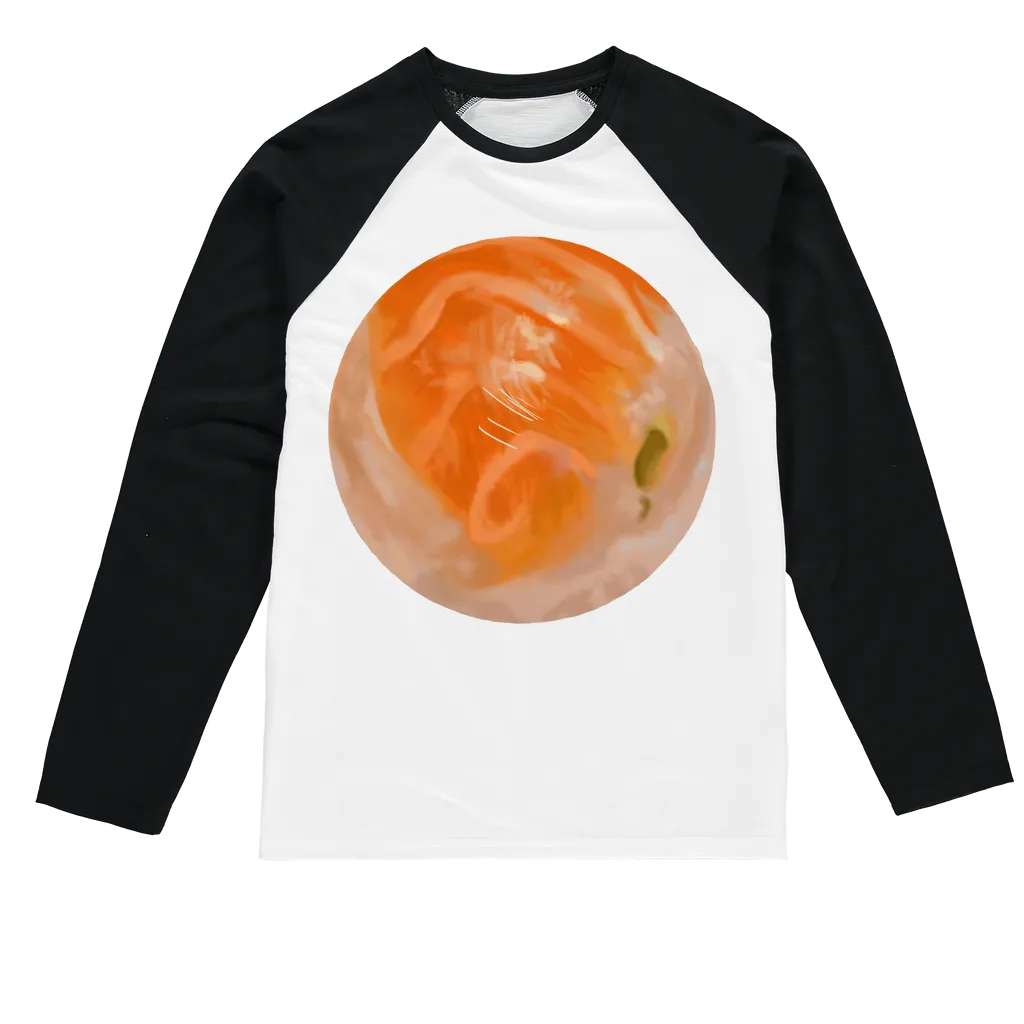 Sushi Sublimation Baseball Long Sleeve T-Shirt