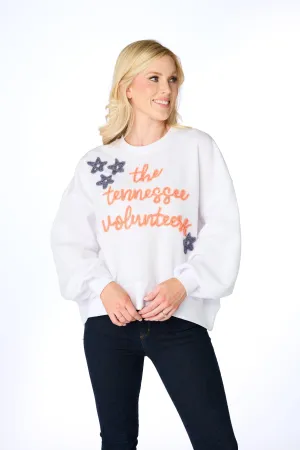 Tennessee Vols Glitter Script Balloon Pullover