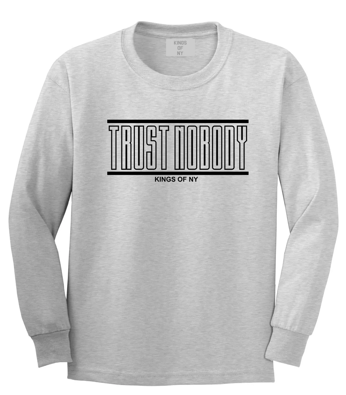 Trust Nobody Long Sleeve T-Shirt