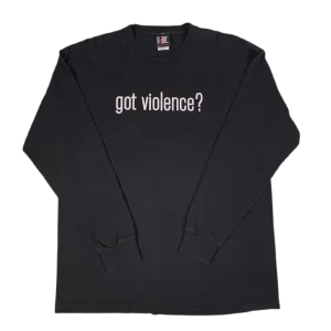 Vintage Marilyn Manson "Got Violence" Long Sleeve Shirt