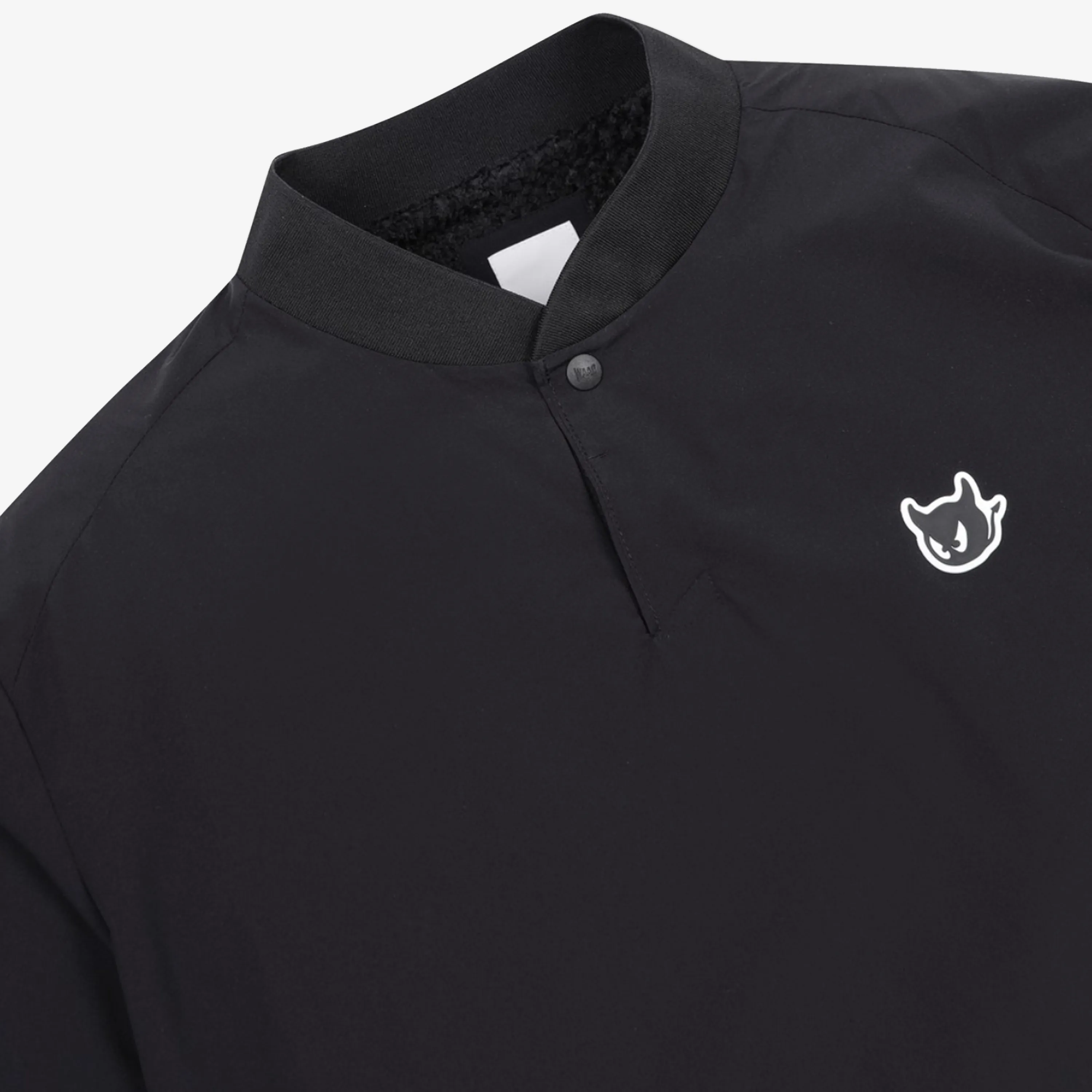 WAAC Men Brushed Pullover-Black