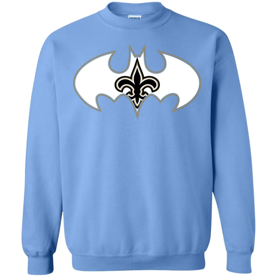 We Are The New Orleans Saints Batman Nfl Mashup Crewneck Pullover Sweatshirt