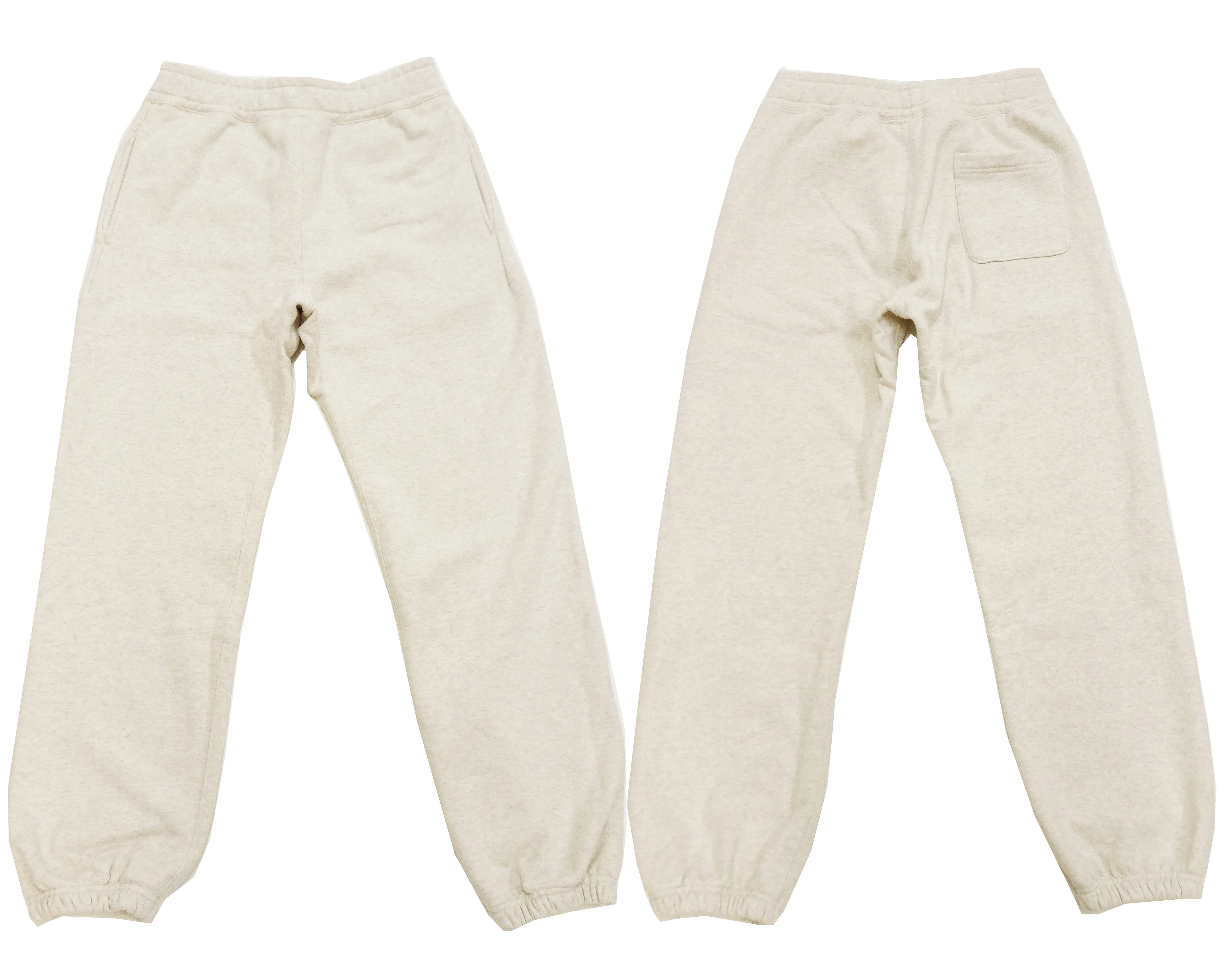 Whitesville Sweatpants Men's Drawstring Waist Sweatpants with Elastic Cuff WV49036 131 Oatmeal