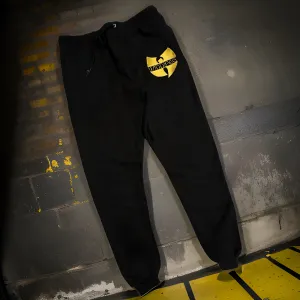 *WU-WINNIPEG* (BLACK) EMBROIDERED LOGO JOGGER SWEATPANTS