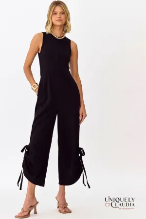 Yara Round Neck Sleeveless Jumpsuit